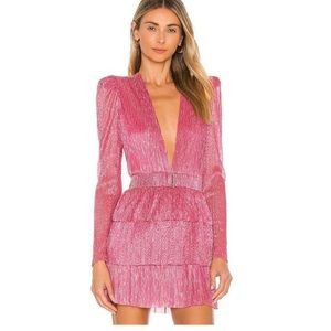 Sabina Musayev Pink Carrie Dress size XS